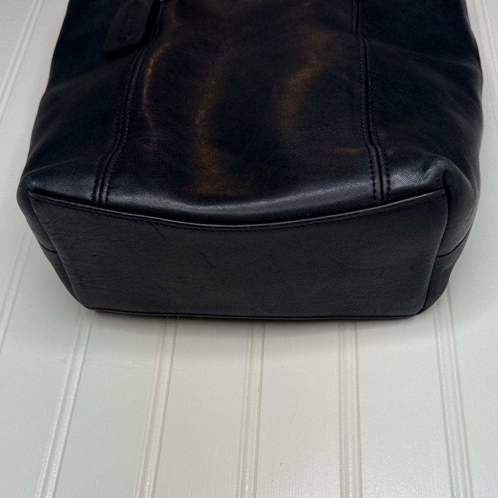 COACH Vintage Leather Legacy Lunch Tote Shopper 9077‎ Two Strap Shoulder Bag - Picture 5 of 17